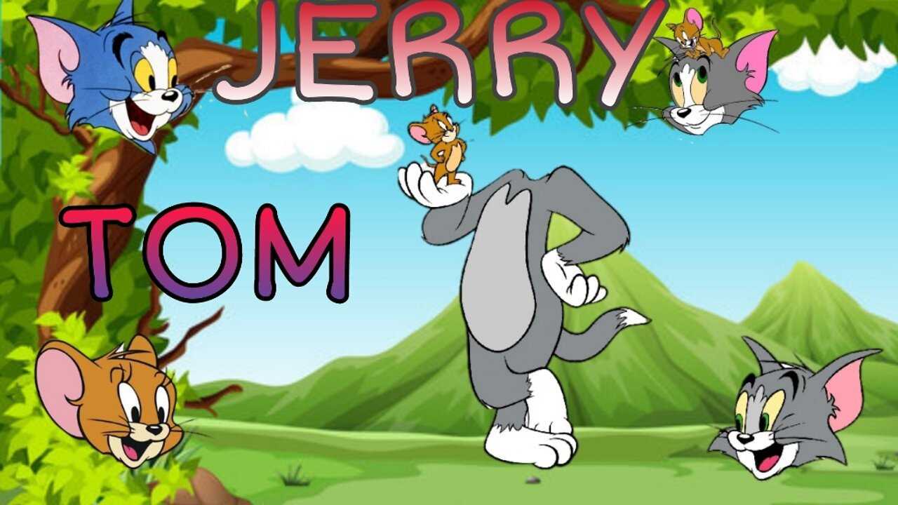 Tom and Jerry face cartoon