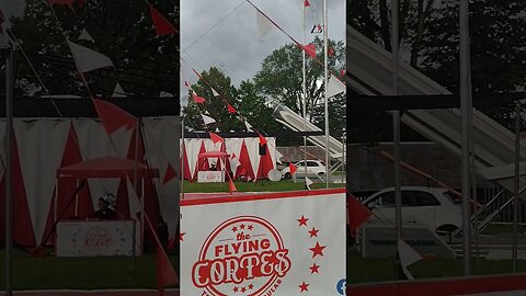 Shot Out Of A Cannon. #theflyingcortes #essexcoyntyfair