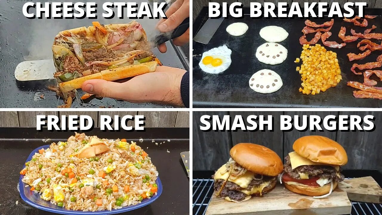 Top 10 Best Griddle Recipes | It's Time To Fire Up The Flat Top! 🍺🍺🍺