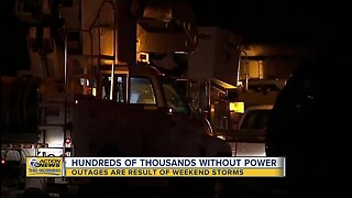 Hundreds of thousands still without power in metro Detroit