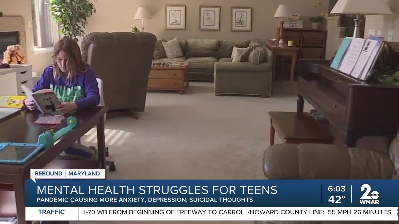 Mental Health Struggles for Teens amid COVID-19 pandemic