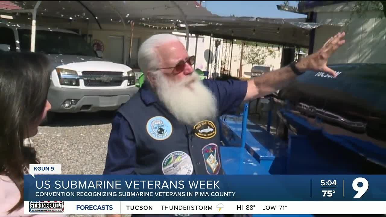 Tucson veteran attending national submarine veteran convention in Tucson