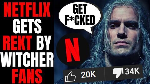 Netflix Gets DESTROYED By Witcher Fans | Blood Origin Trailer RATIO'D After Henry Cavill LEAVES Show