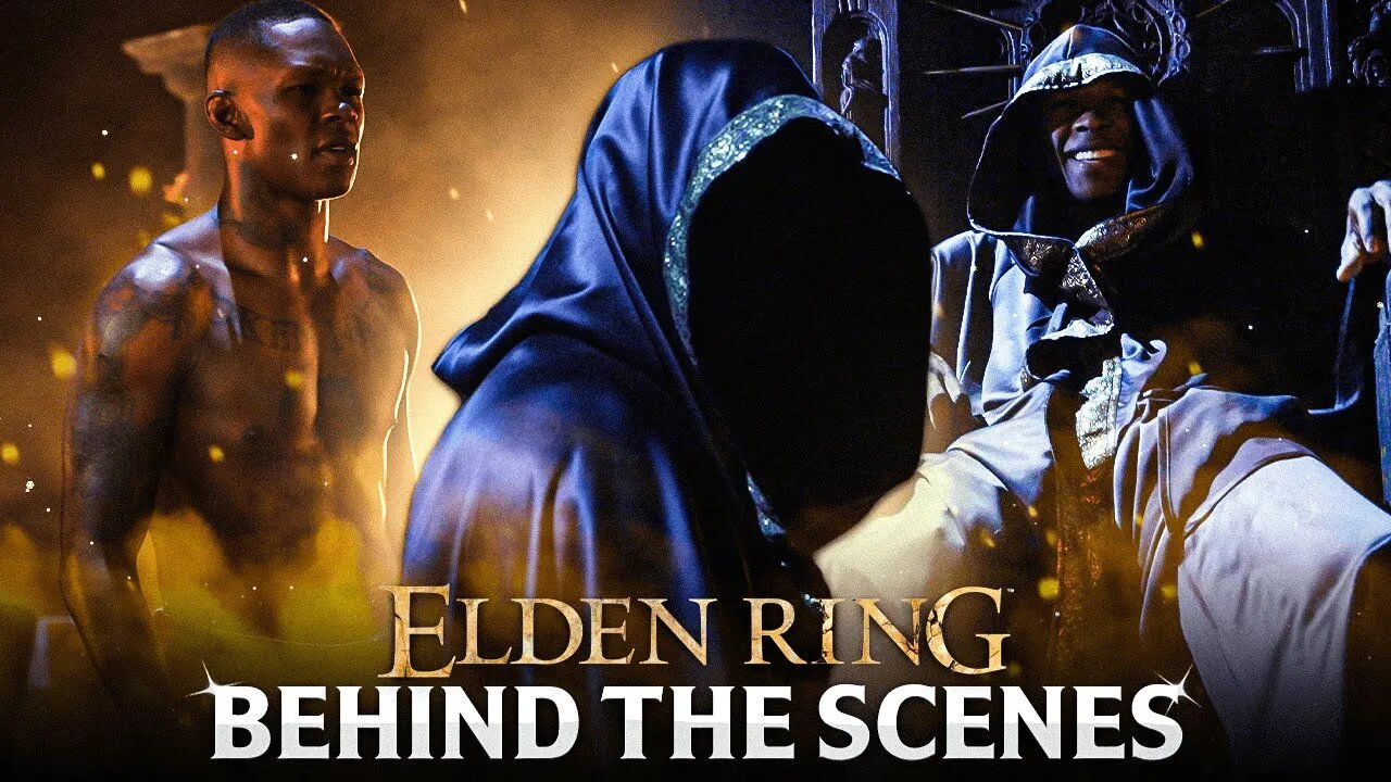 Israel Adesanya Stars In Elden Ring's Official Live Action Trailer | BTS