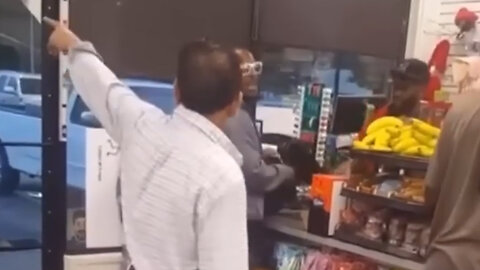 Store Owner Pulls Gun On Shoplifter