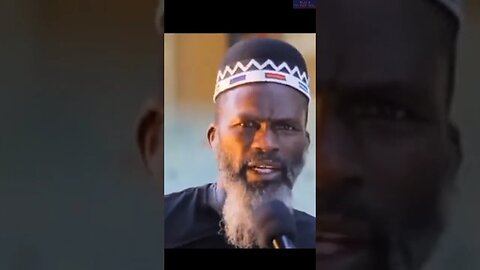 Based African man tells it like it is.