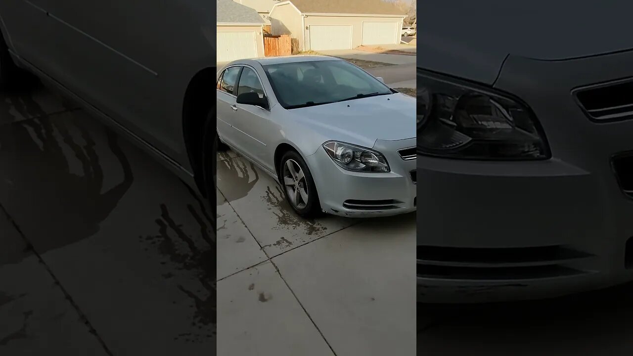2012 Chevrolet Malibu LT detail job
