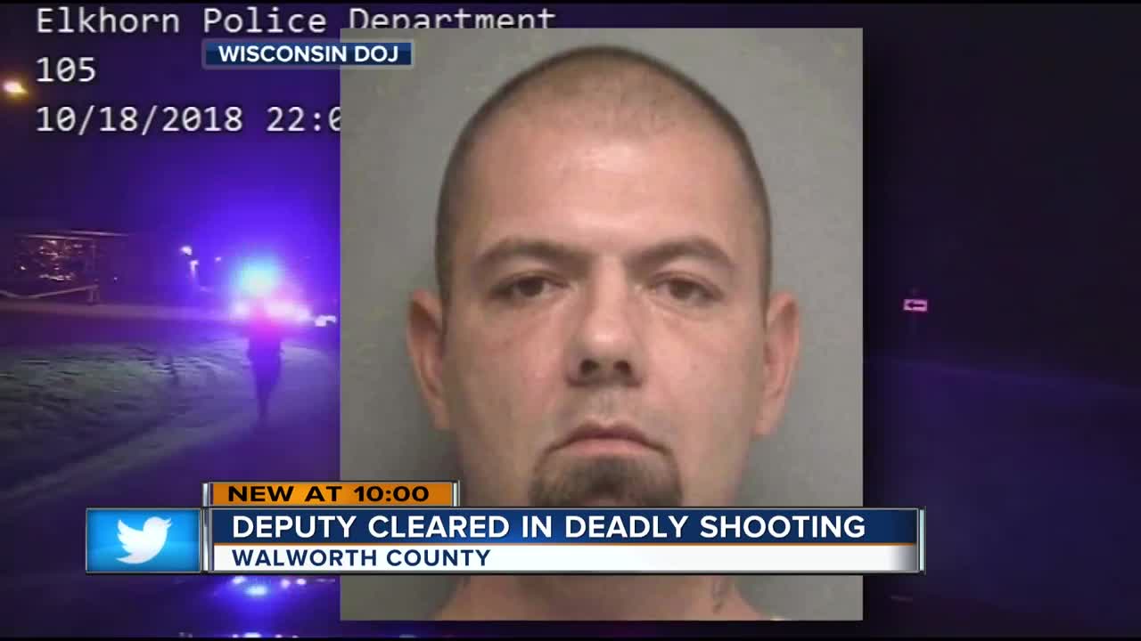 Deputy cleared in Walworth County shooting after high-speed chase [VIDEO]