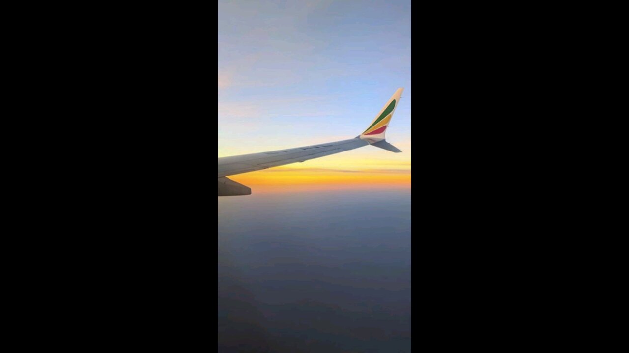 Have a fun flight and a beautiful view with Ethiopian Airlines!