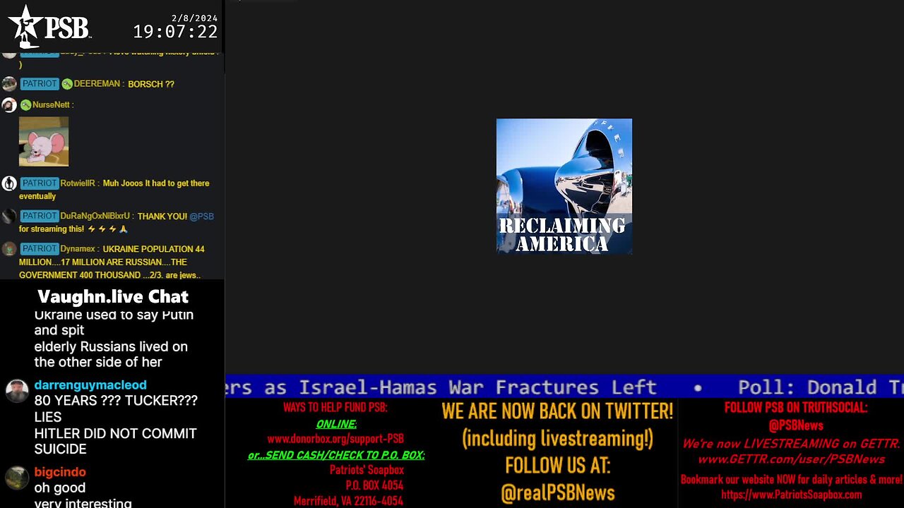 2024-02-08 19:00 EST - Modern Day America: with LC Mac