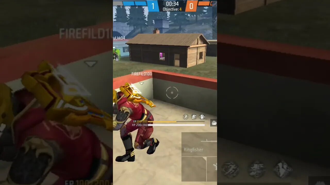 ছাদের ওপর থেকে বান্দাটাকে মেরে দিলাম।#shorts #firefild100