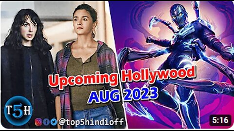 Top 5 Upcoming Hollywood Movies In August 2023