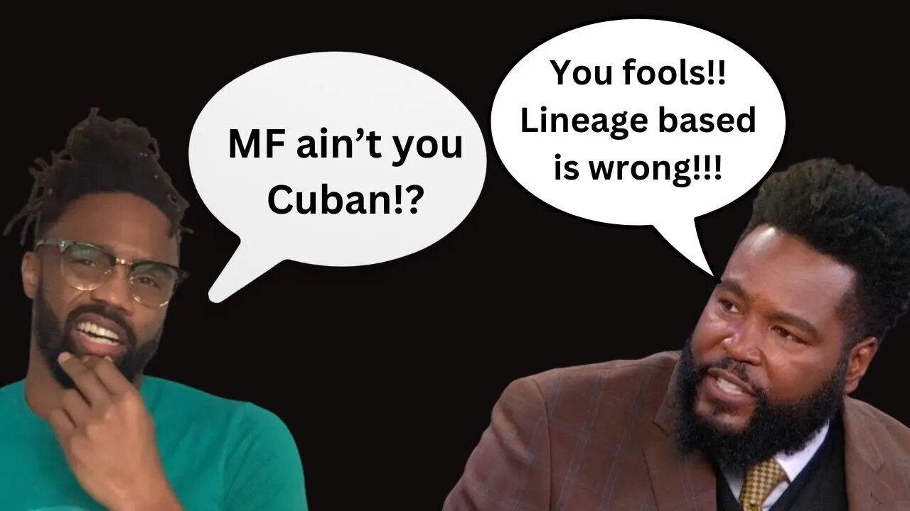 Dr. Umar says black Americans are dumb for wanting lineage based reparations!