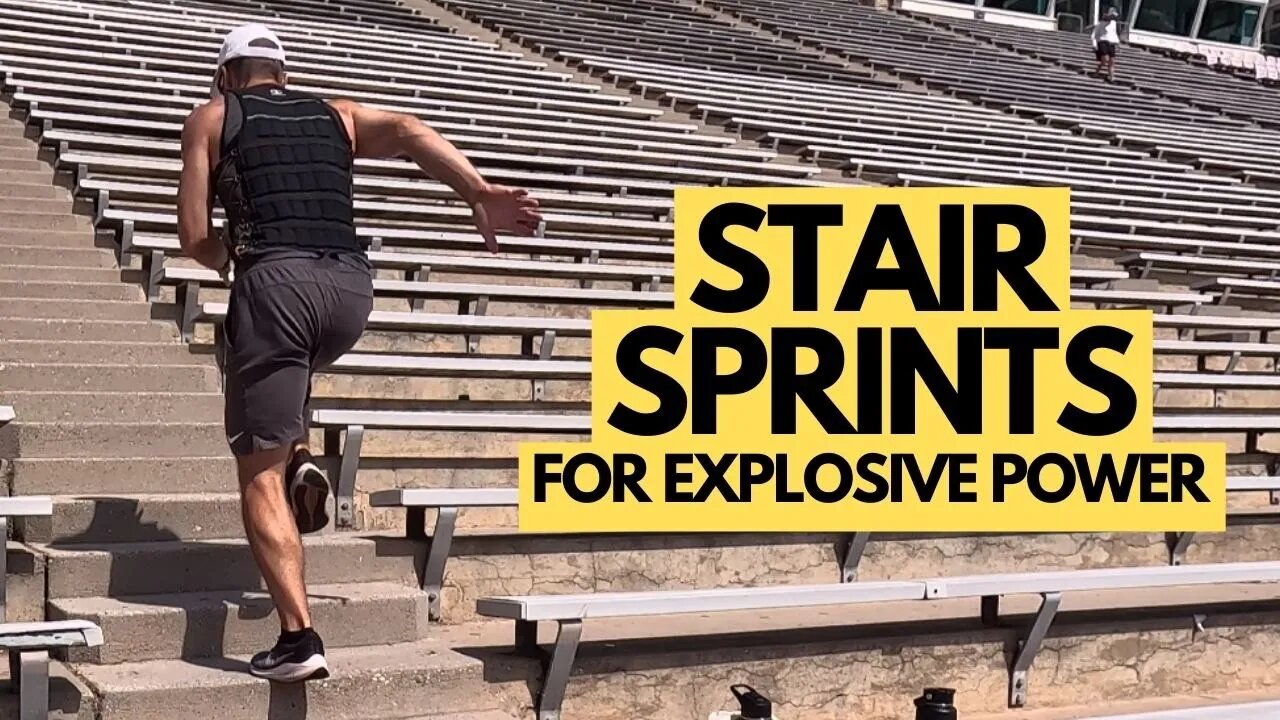 Stair Sprints For Explosive Power Development