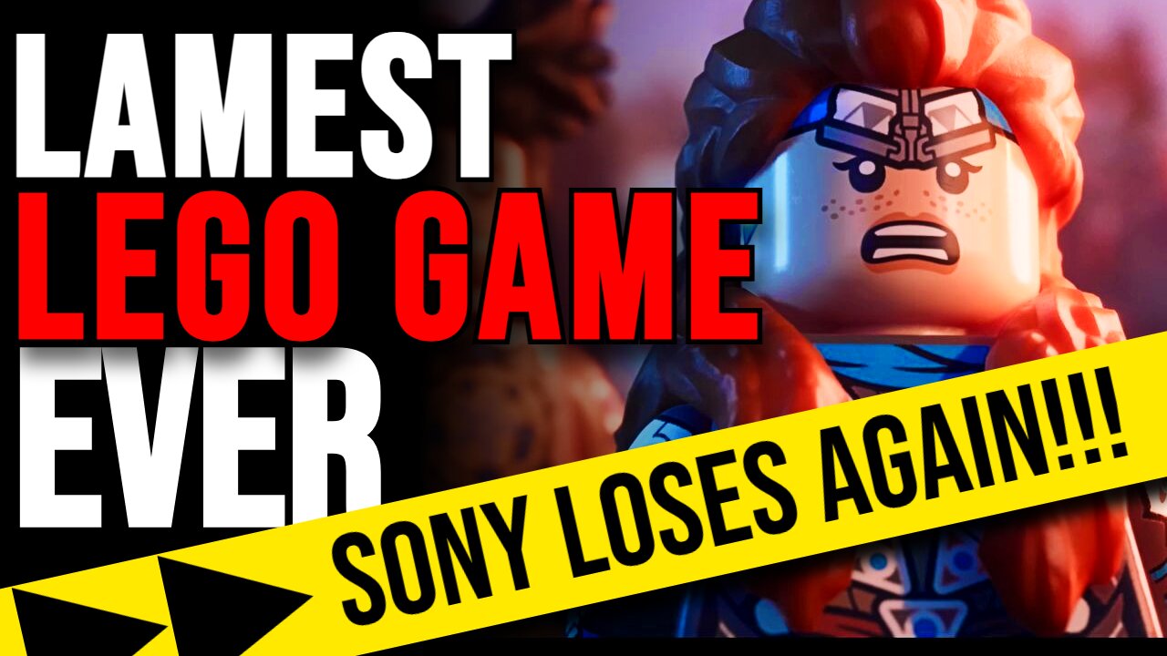 SONY BTFO AGAIN! LEGO Horizon Adventures FLOPS! Dead in the water! HUGE waste of money!