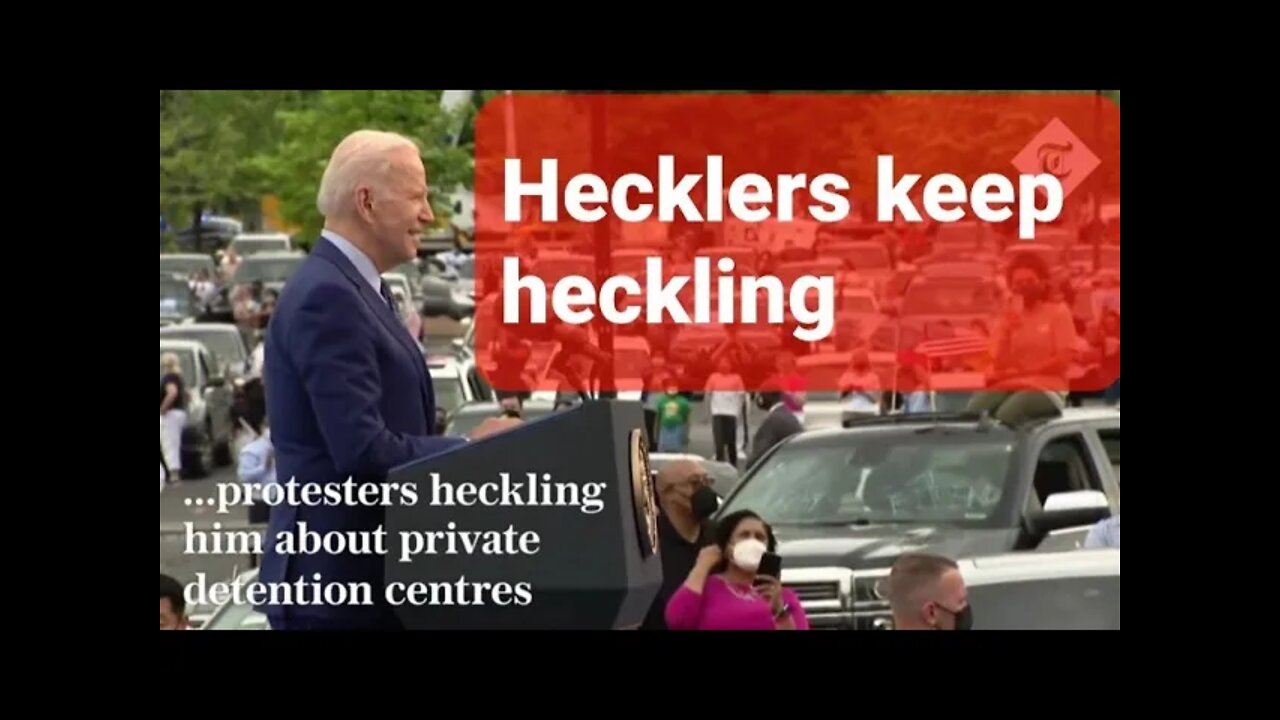 Hecklers keep heckling