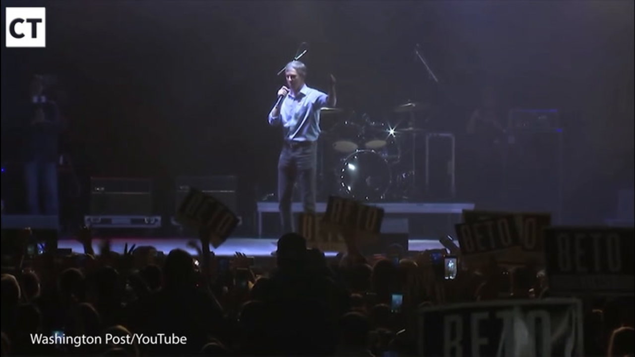 Defeated Beto Takes Stage, Drops F-bomb In Disgraceful Display