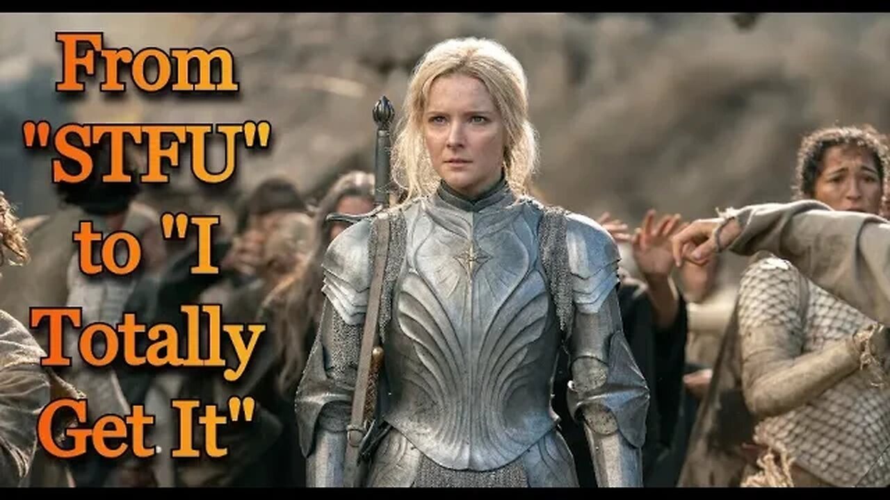Rings of Power's Morfydd Clark tries sympathizing with Fans after telling them to Shut the F up.