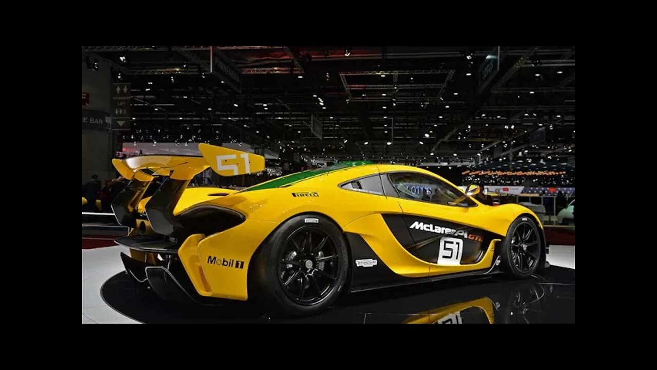 McLaren P1 GTR: The ultimate track focused driver's car #shorts #ConceptCar #supercars