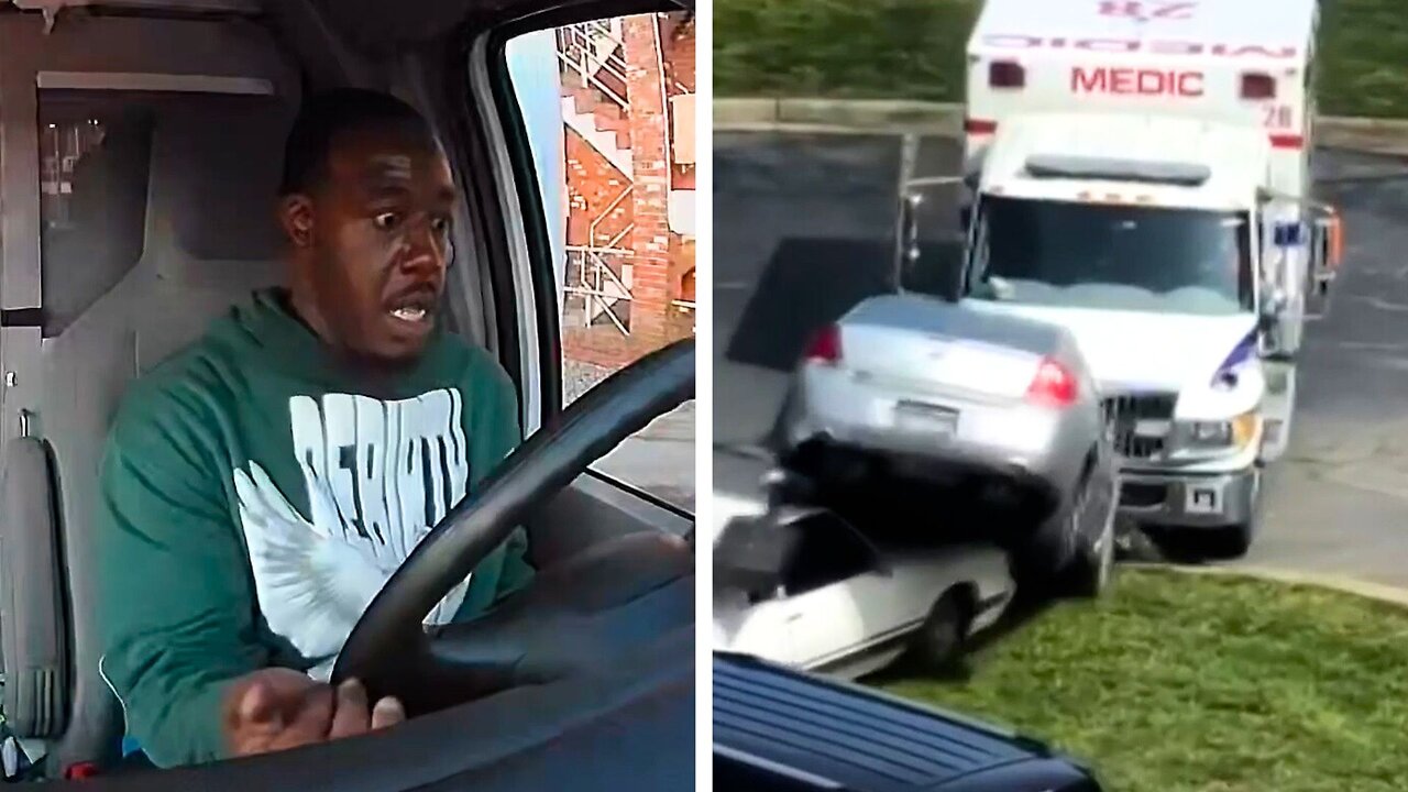 Man Goes on INSANE Ride After Stealing Ambulance