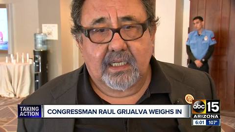 Congressman Raul Grijalva weighs in on issues at the border