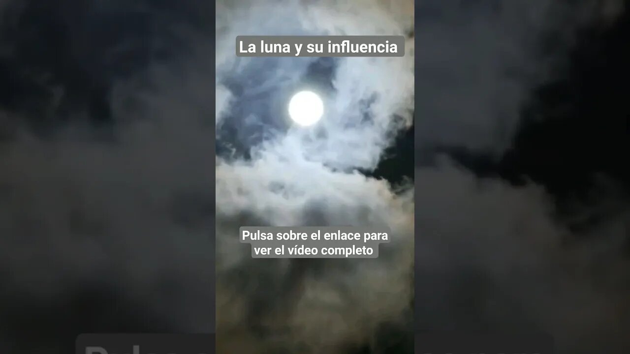 🌜LA LUNA y su influencia🌓Guía práctica de las BRUJAS🔮ABC de la MAGIA 🧙‍♂️Youtube shorts