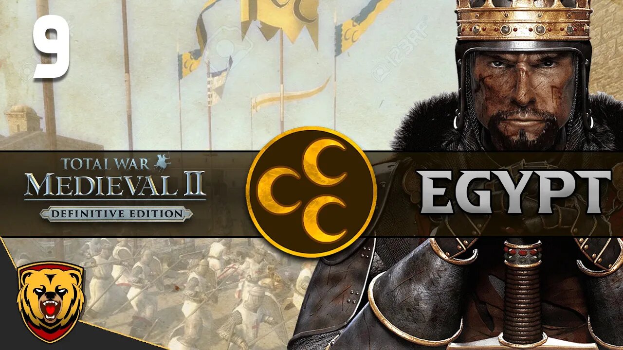 A Greater Threat Invades • Egypt • Total War: Medieval II • Part 9