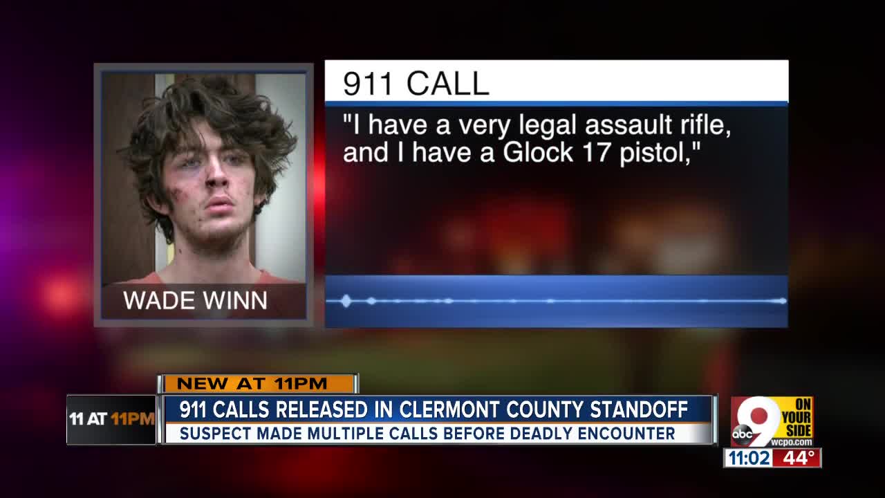 Gunman in Clermont County standoff was paranoid, scattered in 911 calls