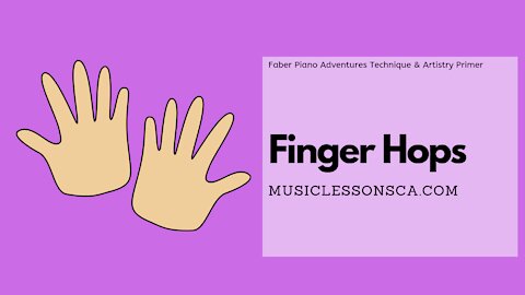 Piano Adventures Lesson: Technique & Artistry Primer - Finger Hops