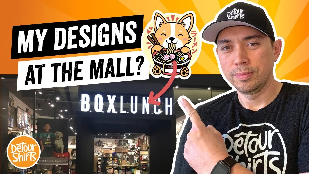 From Print on Demand to the Mall | How two of my kawaii corgi designs ended up in the store BoxLunch