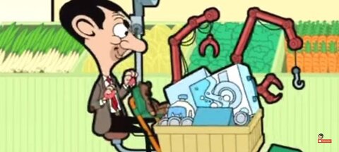 Mr bean trolley comedy video #funny #comedy #bean