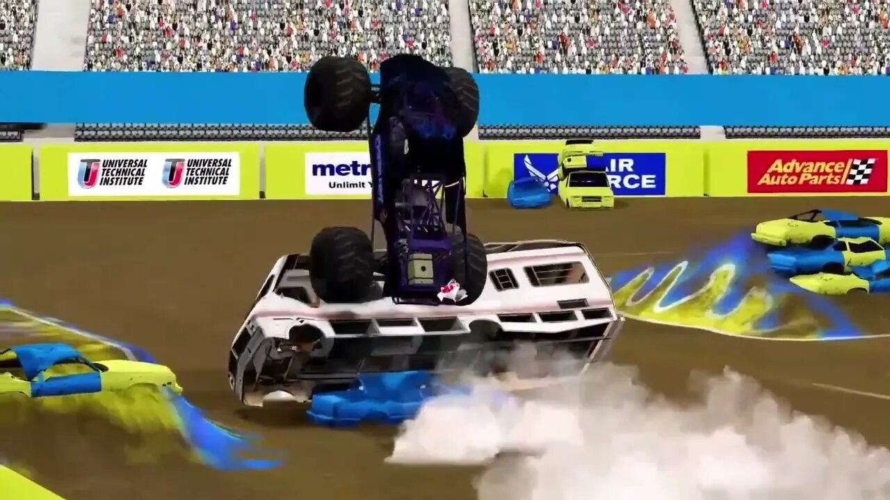 Monster Tour 2023-2024 Highlight Part 1 BeamNG.Drive Monster Jam #monsterjam #beamngdrive