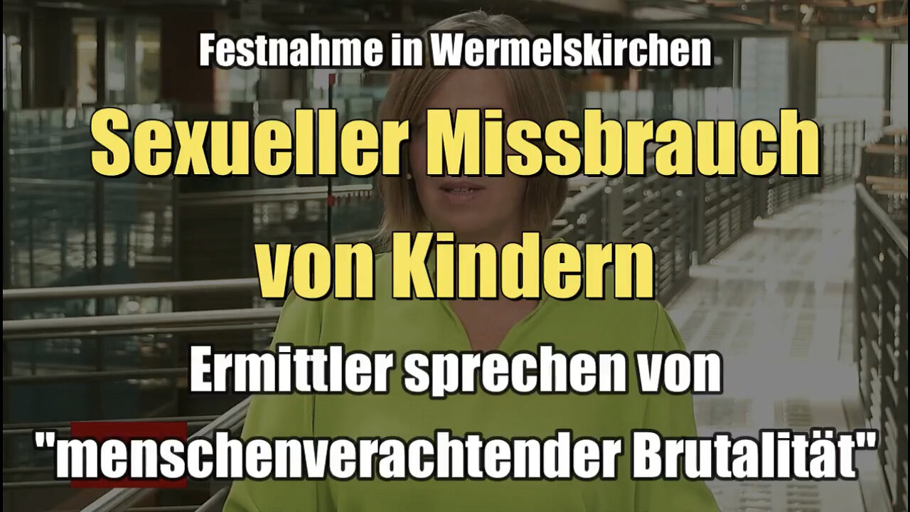 Sexueller Missbrauch von Kindern: Festnahme in Wermelskirchen (WDR I 30.05.2022)