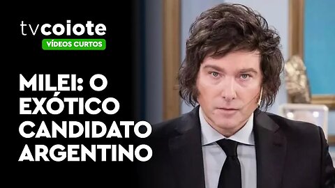 Javier Milei: O exótico candidato a presidente da Argentina