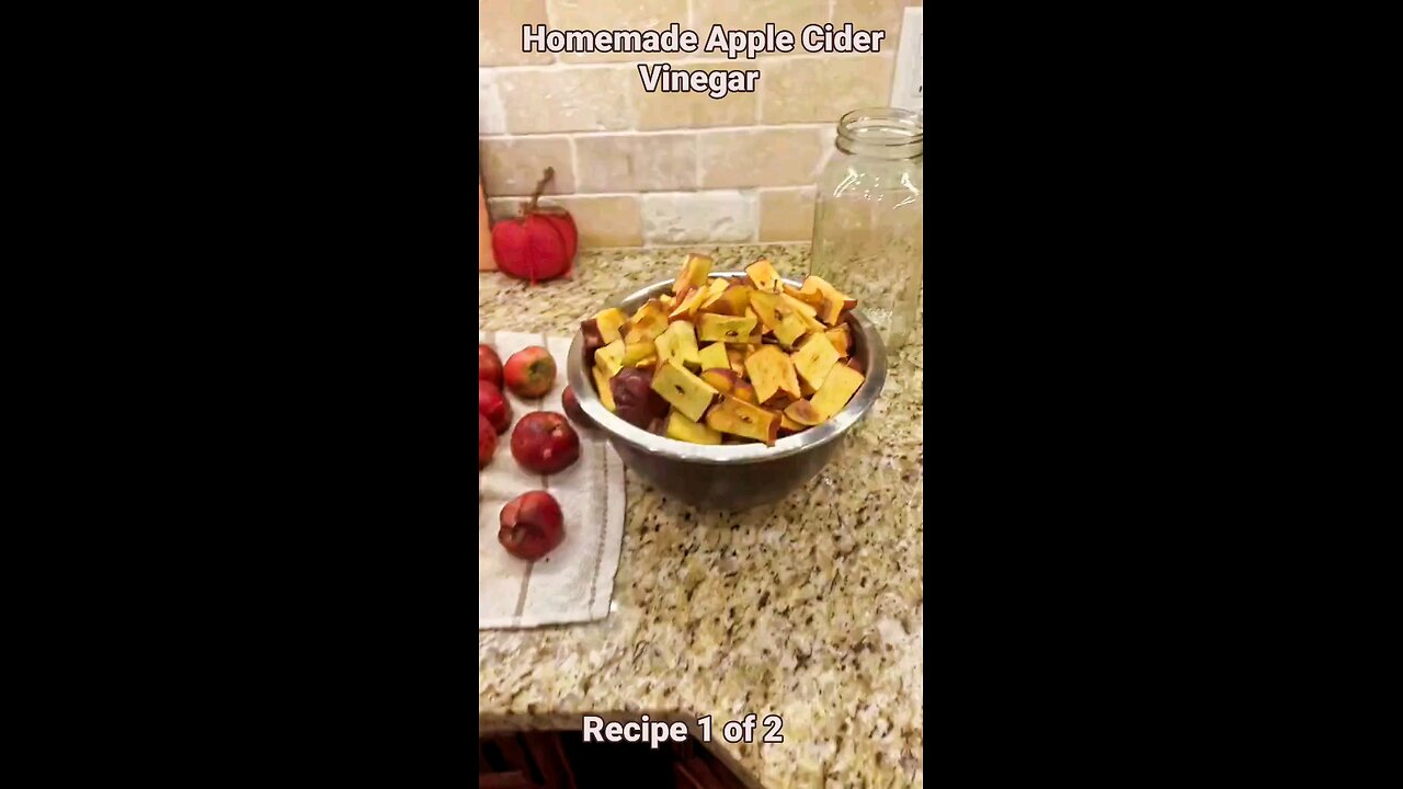 Recipe of Homemade Apple Cider Vinegar