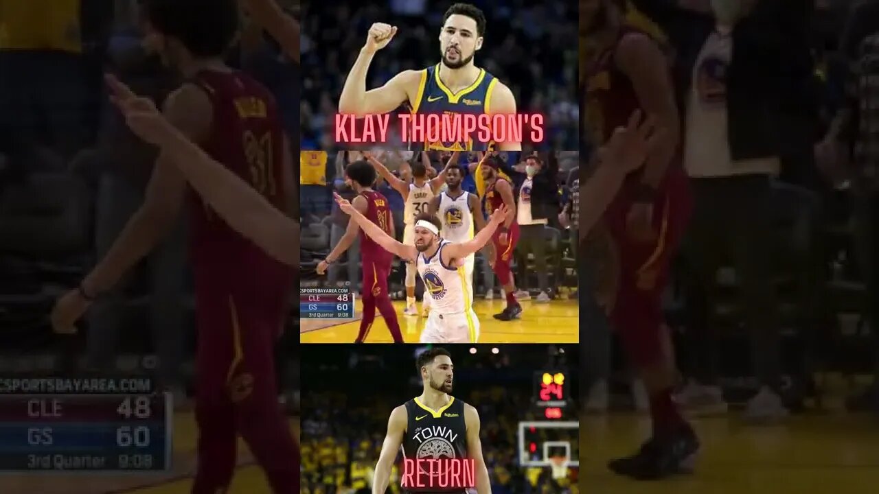 Klay Thompson's Return 2