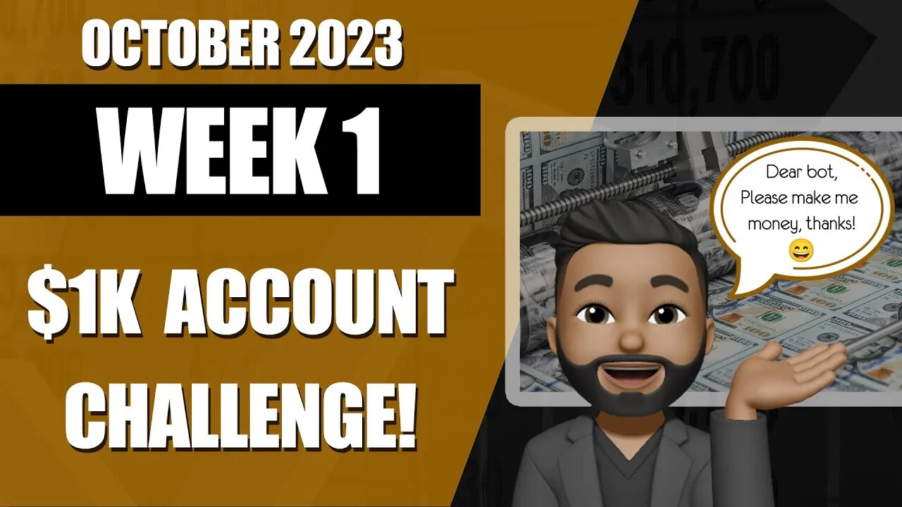 50% Return With These Trading Bots? Week 1: October $1K Options Trading Challenge!