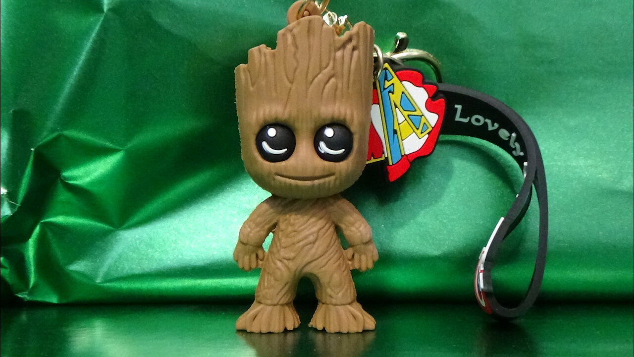 Groot Toy Figure Keychain Guardians of the Galaxy