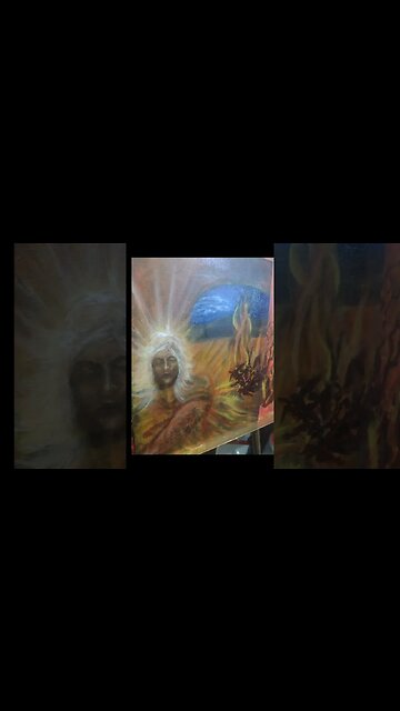 Hope, Afar Off -Acrylic on canvas panel. #art #throughthefire #ginainmn