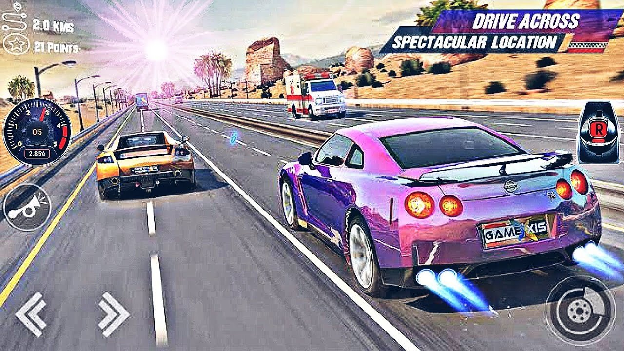 Car Racing Impossible Simulator 2023 - Sport Car Stunts Driving 3D - Android GamePlay