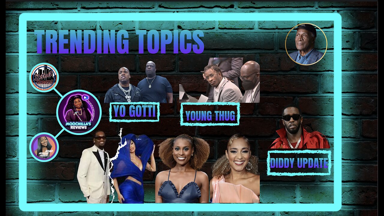 TRENDING TOPICS DIDDY UPDATE YOO GOTTI YOUNG THUG YSL TRAIL