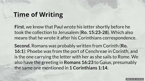 Paul's Letter to the Romans: Introduction and Analysis