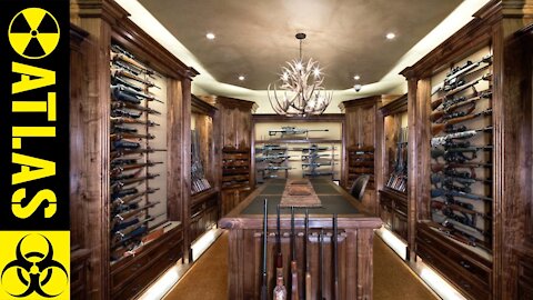 How Exotic Gun & Trophy Rooms are Made - Julian & Sons Fine Woodworking