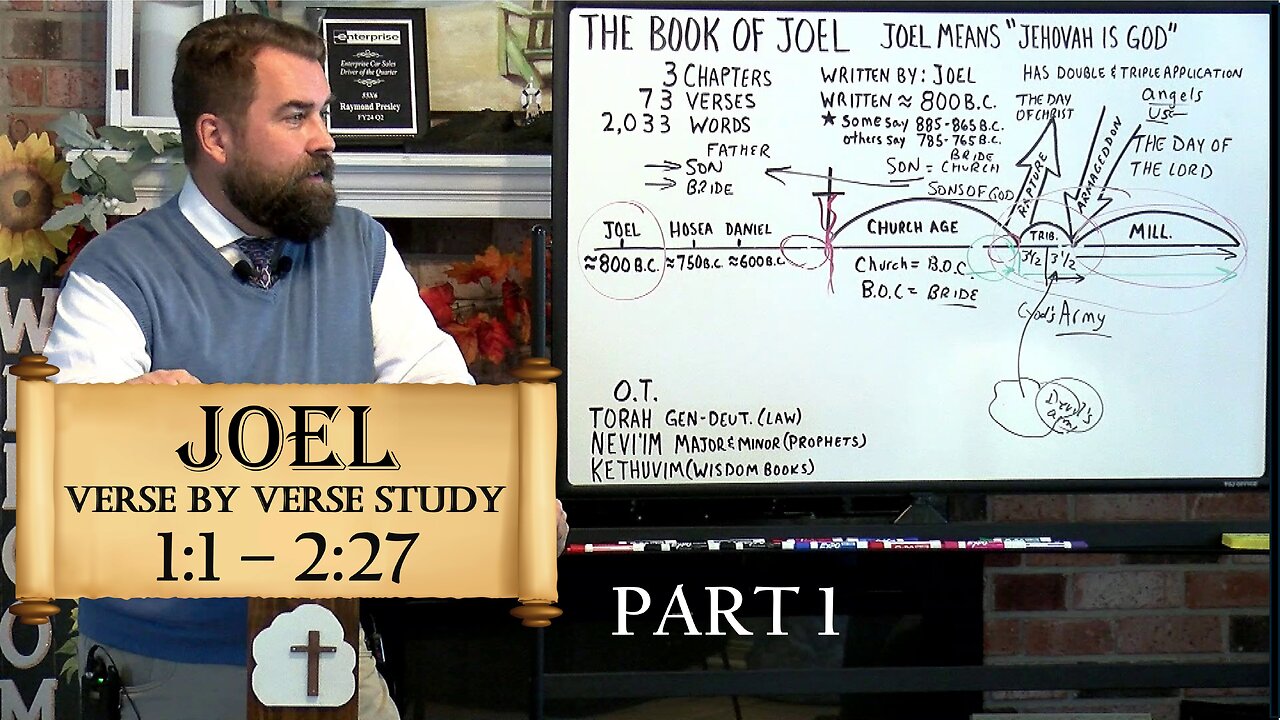 Joel 1:1 to 2:27 Verse by Verse Bible Study by ROBERT BREAKER