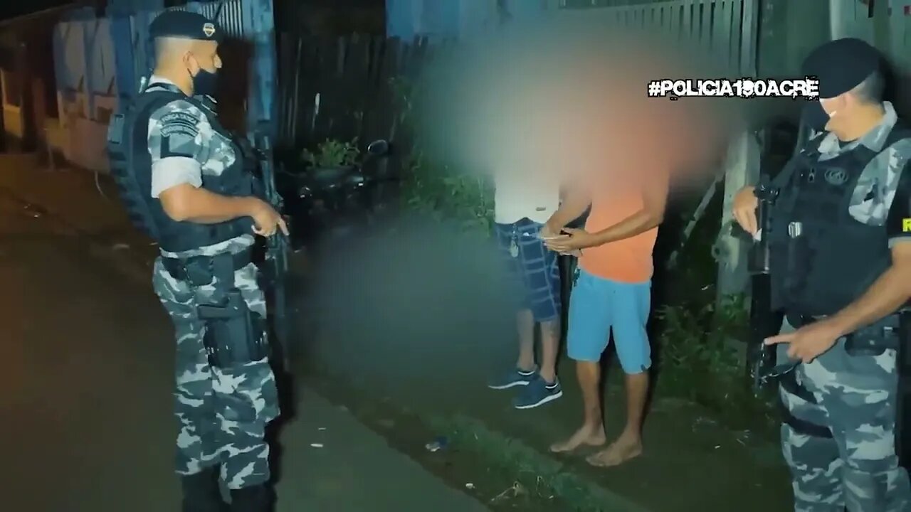 ROTAM ABORDANDO EM ÁREA DE FACÇÃO l POLÍCIA 190