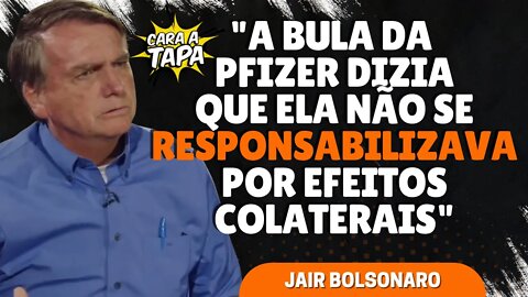 BOLSONARO EXPLICA PORQUE RECUSOU VACINAS