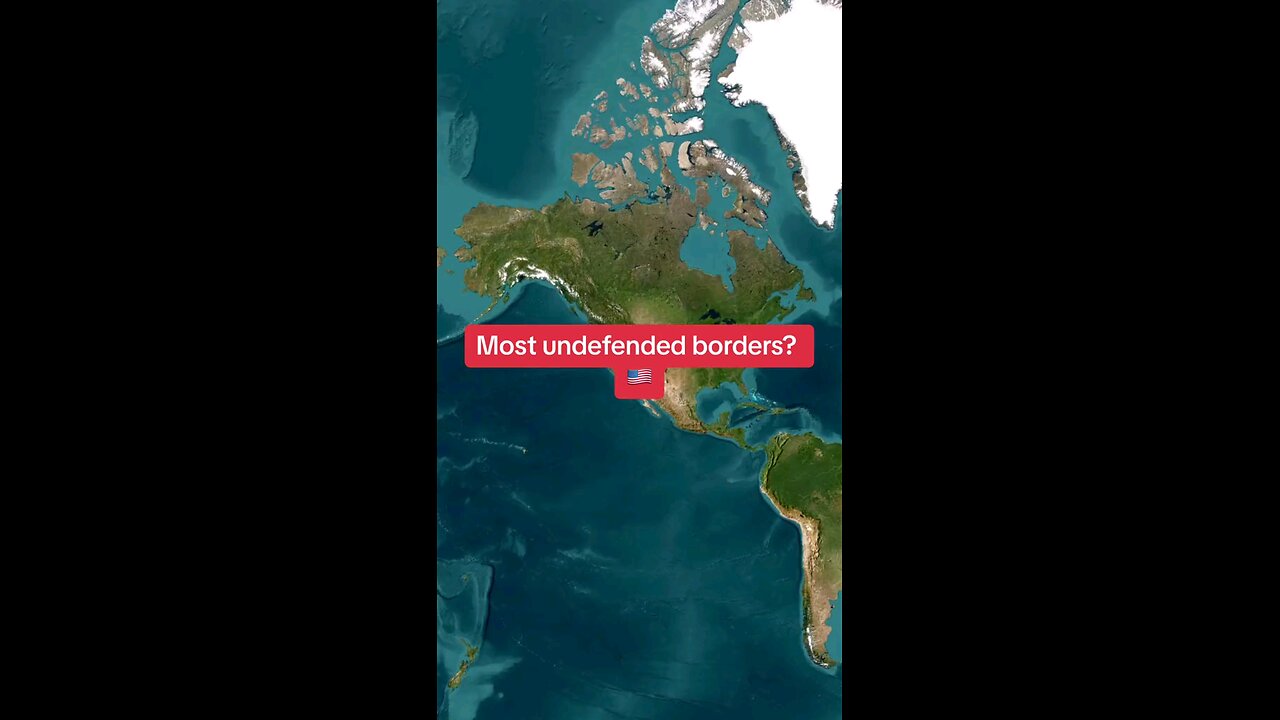 Unbelievable Undefended US borders!