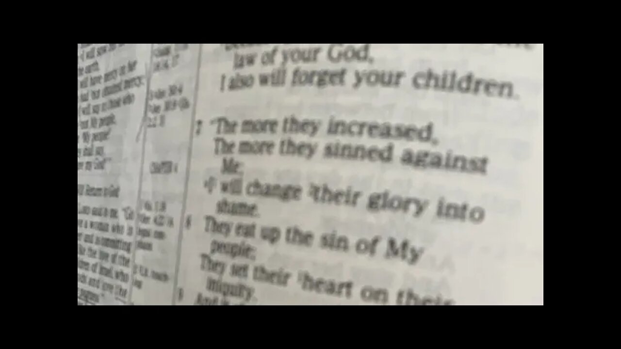 Hosea 4