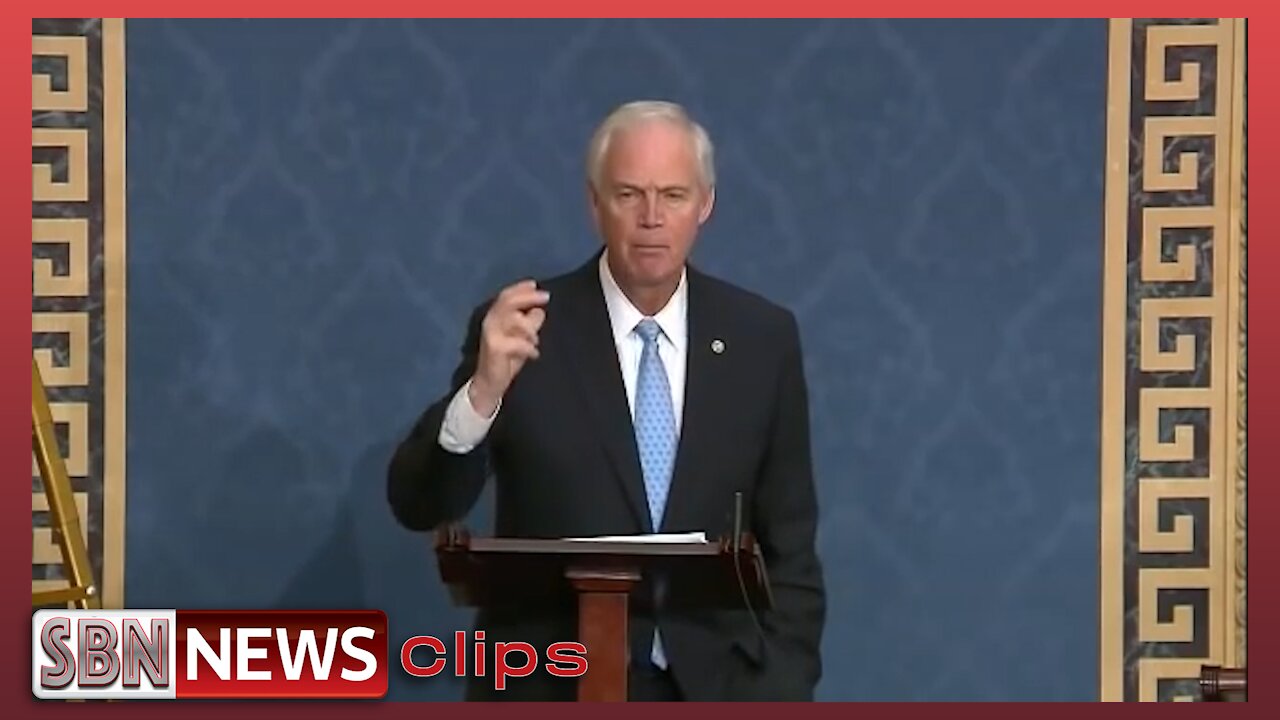 Ron Johnson Rips Fauci on Senate Floor - 5477