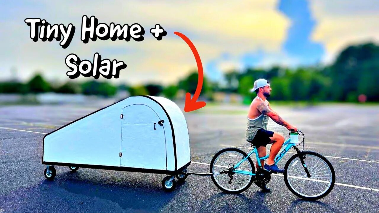 Building A Tiny Home Bike Camper For A Homeless Guy